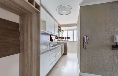 Apartamento para venda - 79.45m², 3 dormitórios, 1 vaga - cristal