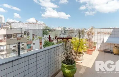 Cobertura 3 dormitórios à venda auxiliadora porto alegre/rs