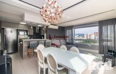 Apartamento semimobiliado com 3 dormitórios e 2 vagas em condomínio completo
