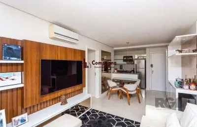 Apartamento 2 dormitórios, 1 suíte, 2 vagas no bairro petrópolis