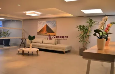 Lindo apartamento 2 dormitórios com 1 suíte, amplo garden e 2 vagas no bairro bo