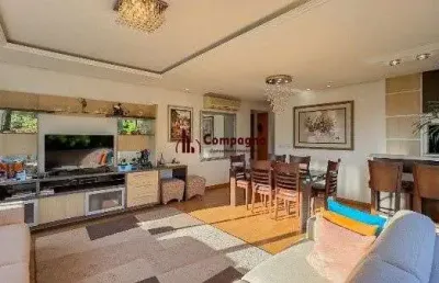 Vende-se apartamento com 3 quartos, churrasqueira e 114m² - auxiliadora.