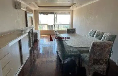 Apto de 3 dormitórios no mont serrat com linda vista da cidade e 1 vaga de garag