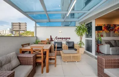 Apartamento garden com 178m², 3 quartos, 1 suíte, 2 vagas individuais, no bairro