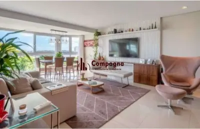 Apartamento garden à venda com 3 dormitórios, 150m² e 2 vagas no bairro cristal,