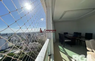 Espetacular apartamento para alugar mobiliado com eletrodomésticos, 3 dormitório