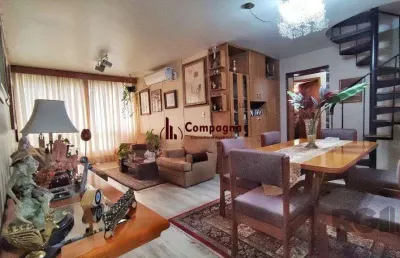 Cobertura no bairro petrópolis, 3 dorm., 1 suíte, 2 vagas.