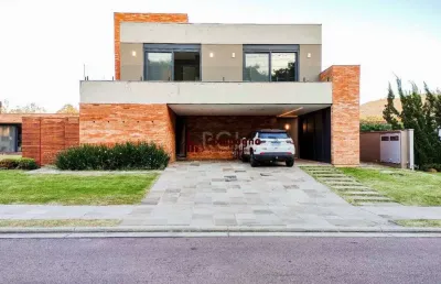 Casa condominio para venda - 477m², 2 terrenos -  4 dormitórios, sendo 4 suites,