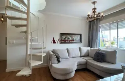 Cobertura - duplex à venda em medianeira com 142m² 2 suítes, 1 vagas