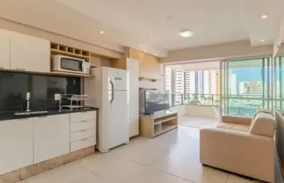 Apartamento com 2 quartos à venda na avenida praia de ponta negra, 9092, ponta negra, natal, 60 m2 por r$ 450.000