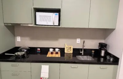 * apart studio novo e mobiliado, com 31m² no moderno viva trindade!