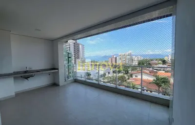 Apartamento vista mar, com 03 dormitórios sendo 01 suíte, a 100m da orla do indaiá, em caraguatatub