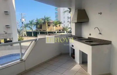 Apartamento para locação, vista mar, com 03 dormitórios sendo uma suíte, em caraguatatuba, litoral