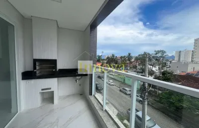Apartamento novo à venda, com 02 dormitórios sendo 01 suíte na praia do indaiá, em caraguatatuba, s