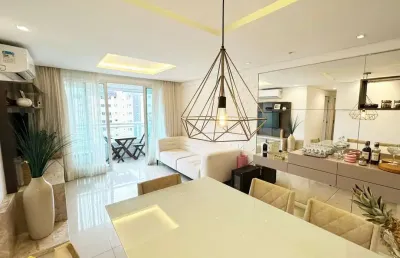 Apartamento com 3 quartos e 2 banheiros à venda, 80 m²