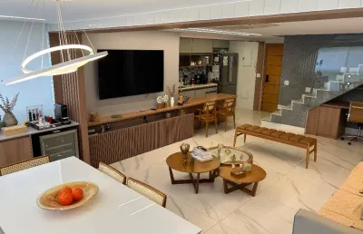 Espetacular cobertura duplex :: projetada por arquiteto :: prédio com total infra