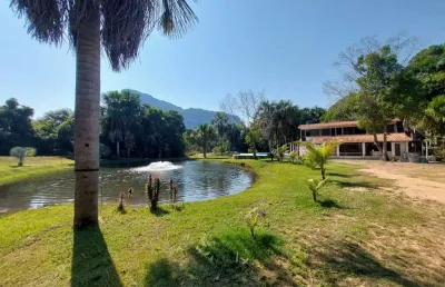 Chácara para venda em chapada dos guimarães, zona rural, 4 dormitórios, 2 suítes, 6 banheiros, 10 vagas