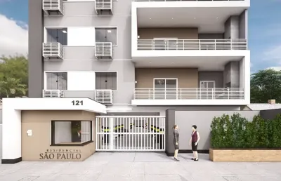 Residencial são paulo – centro de mesquita unidade exclusiva com varanda gourmet)
