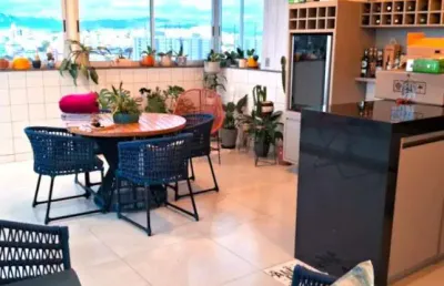 Cobertura duplex para venda em contagem, santa cruz industrial, 3 dormitórios, 1 suíte, 2 banheiros, 4 vagas