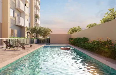 Apartamento com 1 e 2 dorm. com vaga  na Penha