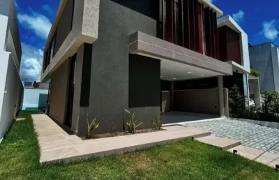 Casa em condomínio para venda em joão pessoa, praia do sol, 4 dormitórios, 3 suítes, 5 banheiros, 4 vagas