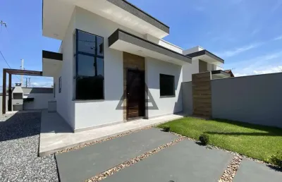 Casa à venda em itapoá, balneário volta ao mundo, com 2 quartos, 59,87m²