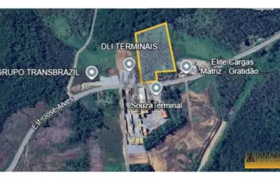 Área retroportuária de 21.063m²em  itapoá sc, jaguaruna (jaca), 2.600m da b1