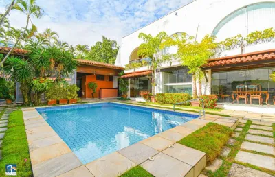 Casa duplex com 4 suítes - venda por r$ 5.400.000 - condomínio nova ipanema - barra da tijuca - rio de janeiro/rj
