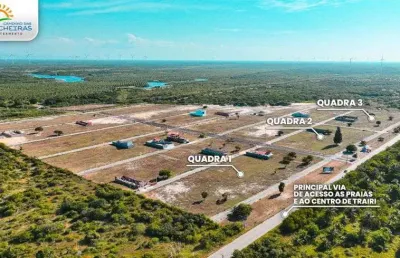 Lotes comerciais no loteamento caminho das flecheiras conceito, à poucos mnutos da praia, trairi ce