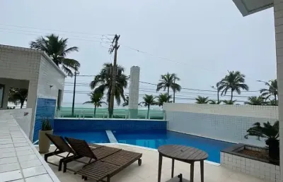 Lindo apartamento vista lateral mar , sta eugênia mongaguá !!