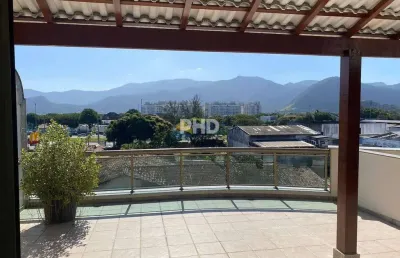 Cobertura com 3 quartos gleba a, recreio dos bandeirantes - rio de janeiro