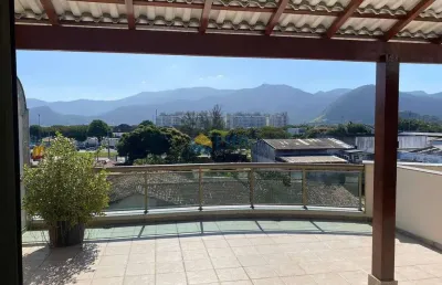 Cobertura com 3 quartos gleba a, recreio dos bandeirantes - rio de janeiro