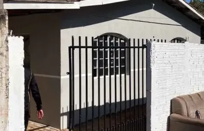 Casa na regiao do tres lagoas, miranda, toda murada, somente contrato, aceita entrada e parcelamento direto