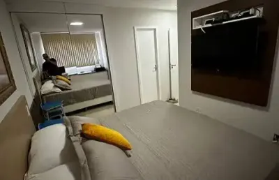 Apartamento mobiliado de 75m² com 3 quartos no juvevê – curitiba