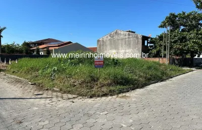 Terreno de esquina à venda em ubatuba, são francisco do sul - 361m², 250m da praia - r$360.000,00