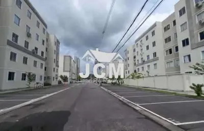 Apartamento com 2 quartos à venda na rua campo grande, 3740, campo grande, rio de janeiro, 43 m2 por r$ 150.000