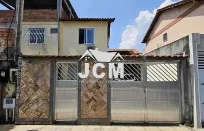 Casa em condomínio fechado com 2 quartos à venda na estrada serra alta, 163, campo grande, rio de janeiro, 60 m2 por r$ 242.000
