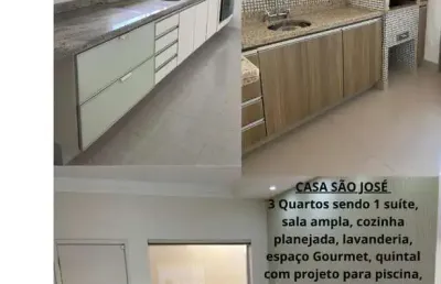 Casa com 3 quartos à venda no São José, Franca 