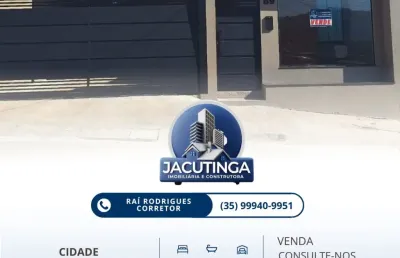 Casa á venda em jacutinga no campo belo com 3 quartos sendo 1 suite