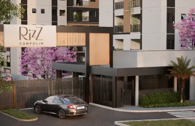 Lindo apartamento no campolim com 2 quartos com suíte e varanda gourmet