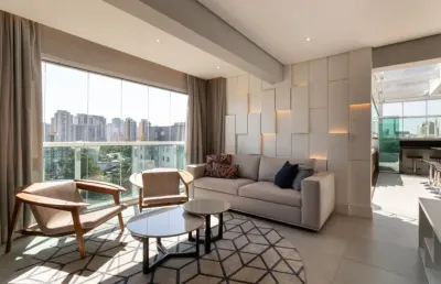 Apartamento à venda com 146m², 3 suítes, jacuzzi privativa, 2 vg e terraço gourmet na vila andrade