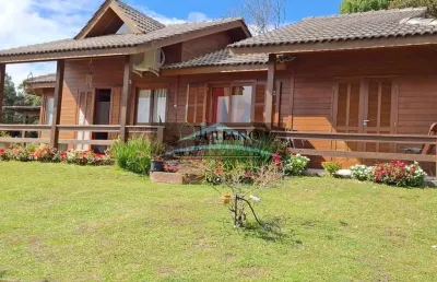 Casa em condomínio fechado com 3 quartos à venda na condominio lago negro, zona rural, rancho queimado, 1200 m2 por r$ 900.000