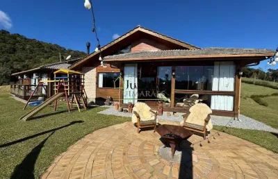Casa em condomínio fechado com 5 quartos à venda na lago negro, zona rural, rancho queimado, 5000 m2 por r$ 2.300.000
