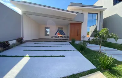 Casa para venda em indaiatuba, loteamento park gran reserve, 3 suítes, 4 vagas