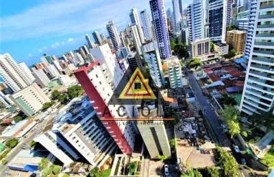 Apartamento 60 m² - 2 quartos - 1 suíte - venda - boa viagem