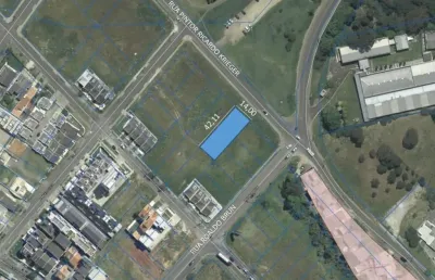Terreno à venda em frente ao parque atuba – oportunidade única!