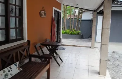 Casa com 3 quartos e piscina sertão do piavu - camburi, litoral norte sp