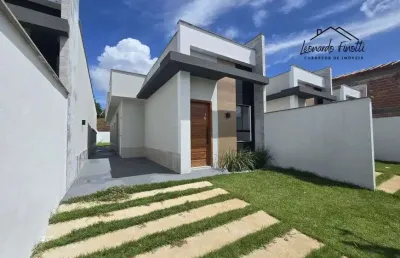 ✨ casa linear individual – 3 quartos com suíte em jacaraípe! 
