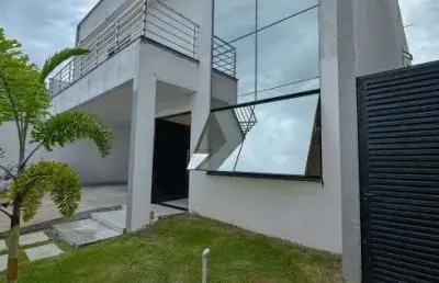 Casa individual 3 quartos com 2 suite no condominio yahoo - manguinhos