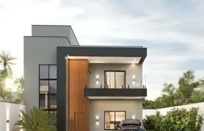 Casa individual 3 quartos com 2 suites em portal de jacaraipe